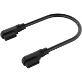 Corsair iCUE LINK Slim 2x 90° kabel Zwart, 0,135 meter