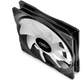 DeepCool CF140 case fan Zwart/wit, 2 stuks, 4-pins PWM fan-connector