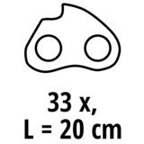 Einhell Zaagketting 3/8" 20 cm, 1,1 mm, 33 schakels