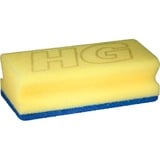 Sanitairspons blauw/geel reinigingsmiddel