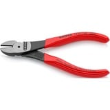 KNIPEX Kracht-zijsnijtang 74 01 140 kniptang Rood