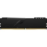 Kingston FURY 16 GB DDR4-3600 Kit werkgeheugen Zwart, KF436C17BBK2/16, Beast, XMP 2.0