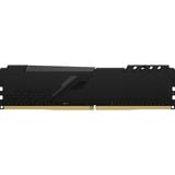 Kingston FURY 16 GB DDR4-3600 (2x 8 GB) Kit werkgeheugen Zwart, KF436C17BBK2/16, Beast, XMP 2.0