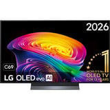 LG OLED evo AI C6 (OLED48C69LB) 48" Ultra HD OLED-tv Zwart, 4x HDMI, 2x USB, Optisch, Bluetooth, LAN, WLAN, CI+, HDR10, Dolby Vision