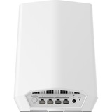 Netgear Orbi Pro WiFi 6 AX5400 Tri-band Mesh System (SXK50) router Wit, Router + Satellite, Dekking tot 400 m²