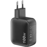 Sitecom 100W GaN Power Delivery oplader Zwart, 2x USB-C, 1x USB-A