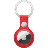 Apple Leren AirTag-sleutelhanger - (PRODUCT)RED, hoesje Rood