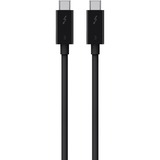 Belkin Thunderbolt 3 kabel Zwart, 80 centimeter