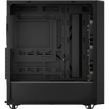 Corsair 3200D RS ARGB Black midi tower behuizing Zwart | 1x USB-A | 1x USB-C | RGB | Tempered Glass