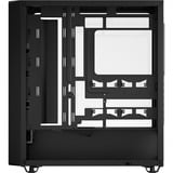 Corsair 3200D RS ARGB Black midi tower behuizing Zwart | 1x USB-A | 1x USB-C | RGB | Tempered Glass