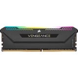 Corsair 32 GB DDR4-3200 (2x 16 GB) Kit werkgeheugen Zwart, CMH32GX4M2E3200C16, Vengeance RGB PRO SL, XMP 2.0