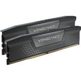 Corsair 32 GB DDR5-6000 (2x 16 GB) Kit werkgeheugen Zwart, CMK32GX5M2B6000Z38, Vengeance, EXPO, XMP