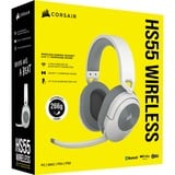 Corsair HS55 Wireless over-ear gaming headset Wit, Bluetooth, pc