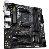 GIGABYTE B550M DS3H socket AM4 moederbord Zwart/grijs, RAID, Gb-LAN, Sound, µATX