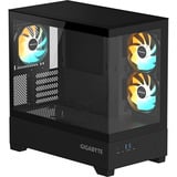GIGABYTE  midi tower behuizing Zwart | 2x USB-A | RGB | Window