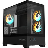 GIGABYTE  midi tower behuizing Zwart | 2x USB-A | RGB | Window