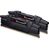 G.Skill 64 GB DDR4-3600 Kit werkgeheugen Zwart, F4-3600C16D-64GVK, Ripjaws V, XMP