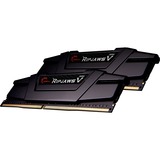 G.Skill 64 GB DDR4-3600 Kit werkgeheugen Zwart, F4-3600C16D-64GVK, Ripjaws V, XMP