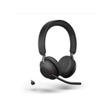 Jabra Evolve2 65, MS Stereo on-ear headset Zwart, Microsoft Teams, Bluetooth