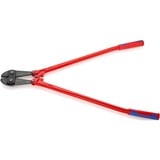 KNIPEX Boutensnijder 71 72 910 kniptang Rood/blauw, MIddensnijder, Geschroefd scharnier