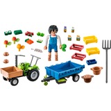 PLAYMOBIL Country - Trekker met aanhanger Constructiespeelgoed 71249