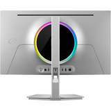 Samsung Odyssey OLED G8 G80SH 27" 4K Ultra HD gaming monitor Lichtgrijs, 1x DisplayPort, 2x HDMI, 1x USB-C, 2x USB-A, 240 Hz