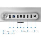 Samsung Odyssey OLED G8 G81SF 27" 4K UHD gaming monitor Zilver, 2x HDMI, DisplayPort, 2x USB-A, USB-B