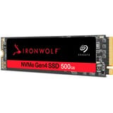 Seagate IronWolf 525 500 GB SSD ZP500NM3A002, PCIe 4.0 x4, NVMe 1.3, M.2 2280
