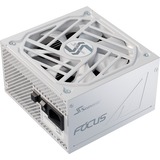 Seasonic FOCUS-GX-1000, 1000W voeding  Wit, 1x 12VHPWR, 3x PCIe, kabelmanagement
