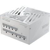 Seasonic FOCUS-GX-750-V4 750W ATX3.0 voeding  Wit, 1x 12VHPWR, 2x PCIe, kabelmanagement