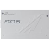 Seasonic FOCUS-GX-750-V4 750W ATX3.0 voeding  Wit, 1x 12VHPWR, 2x PCIe, kabelmanagement