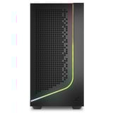 Sharkoon J1000 ARGB midi tower behuizing Zwart | 3x USB-A | RGB | Tempered Glass