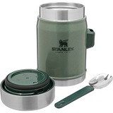 Stanley PMI Classic Legendary Food Jar + Spork 0.4L thermocontainer Groen, Hammertone Green