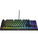 SteelSeries Apex 3 TKL, gaming toetsenbord US lay-out, SteelSeries Whisper-Quiet, RGB leds, TKL