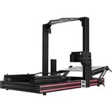 Trak Racer TR80 MK5 met standaard wieldek racingsimulator Zwart/rood