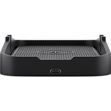 goobay 15W draadloze autosnellader Zwart