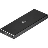 i-tec MySafe USB-C M.2 externe behuizing Zwart
