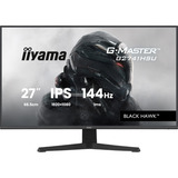 iiyama G-Master Black Hawk G2741HSU-B1 27" gaming monitor Zwart, 144Hz, HDMI, DisplayPort, USB, Audio, AMD Free-Sync