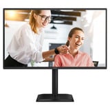 AOC Q27E4CV 27" monitor Zwart, 120 Hz, HDMI, DisplayPort, Audio, LAN, USB-HUB