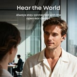 Anker soundcore AeroClip open-ear headset Zwart