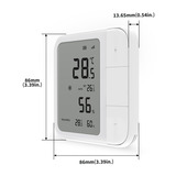 Aqara Climate Sensor W100 Wit, Zigbee, Thread & Bluetooth, Matter