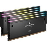 Corsair 48 GB DDR5-7200 Kit werkgeheugen Zwart, CMP48GX5M2X7200C36, Dominator Titanium RGB, XMP