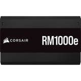 Corsair RM1000e 1000W voeding  Zwart, 6x PCIe, Kabelmanagement