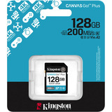 Kingston Canvas Go! Plus SDXC 128 GB geheugenkaart Zwart, Class 10, UHS-I U3, V30