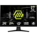 MSI MAG 274F 27" gaming monitor Zwart, 200 Hz, HDMI, DisplayPort, Adaptive Sync