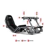 Next Level Racing F-GT Pro Formula and GT Racing Simulator Cockpit racing simulator Grijs