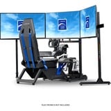 Next Level Racing Flight Simulator Boeing Commercial Edition racing simulator Zwart/blauw