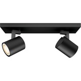 Philips HUE Runner 2-licht spotbalk ledlamp Zwart, 2200K - 6500K, Dimbaar, Bluetooth