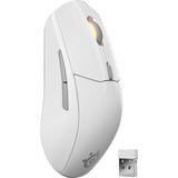 SteelSeries Rival 3 Wireless Gen 2 gaming muis Wit, 18.000 dpi, RGB, 2.4GHz / Bluetooth 5.0