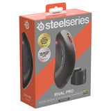 SteelSeries Rival Pro gaming muis Zwart, 100 - 42.000 DPI, 8K, UWB / 6 GHz